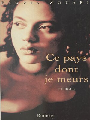 cover image of Ce pays dont je meurs